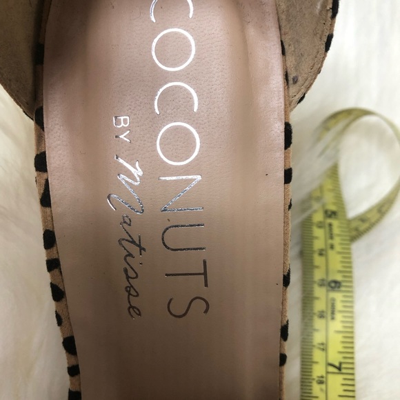 Coconuts by Matisse animal print platform Sz 8.5 - Picture 13 of 15